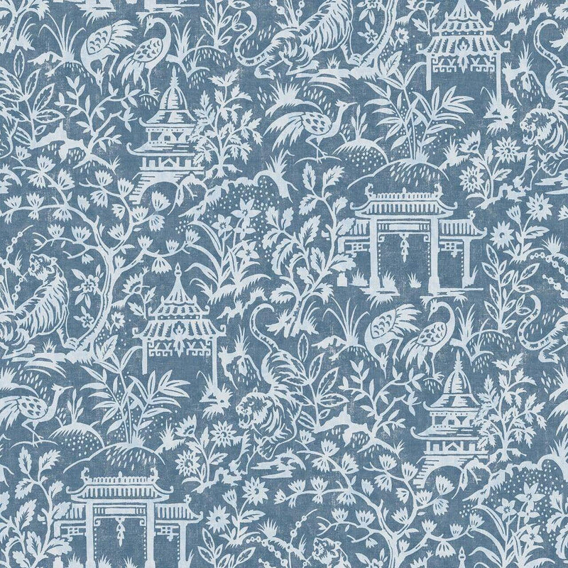 G78508 Garden Toile Secret Garden Wallpaper by Galerie