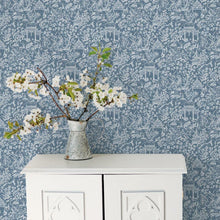 G78508 Garden Toile Secret Garden Wallpaper by Galerie