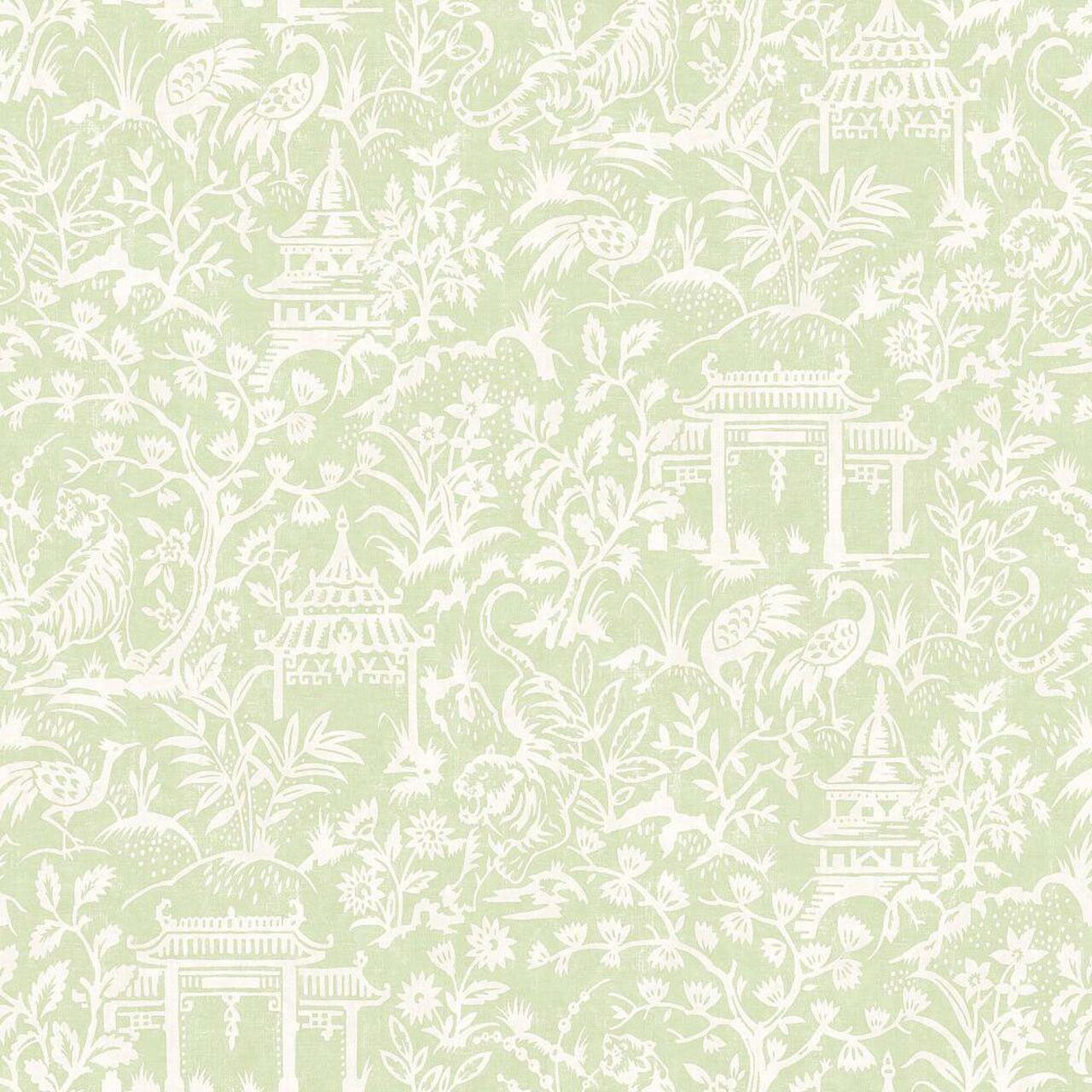 G78509 Garden Toile Secret Garden Wallpaper by Galerie
