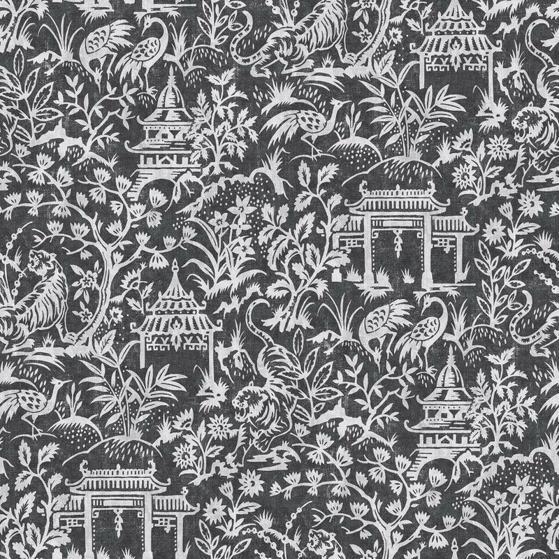 G78510 Garden Toile Secret Garden Wallpaper by Galerie