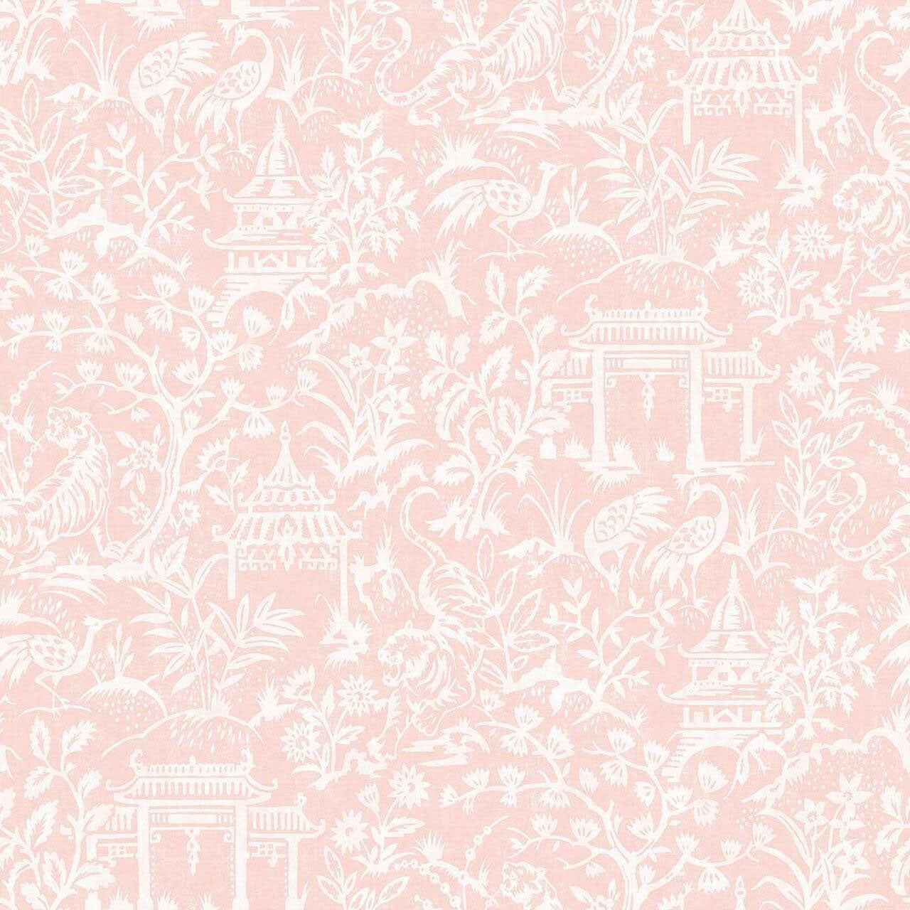 G78511 Garden Toile Secret Garden Wallpaper by Galerie