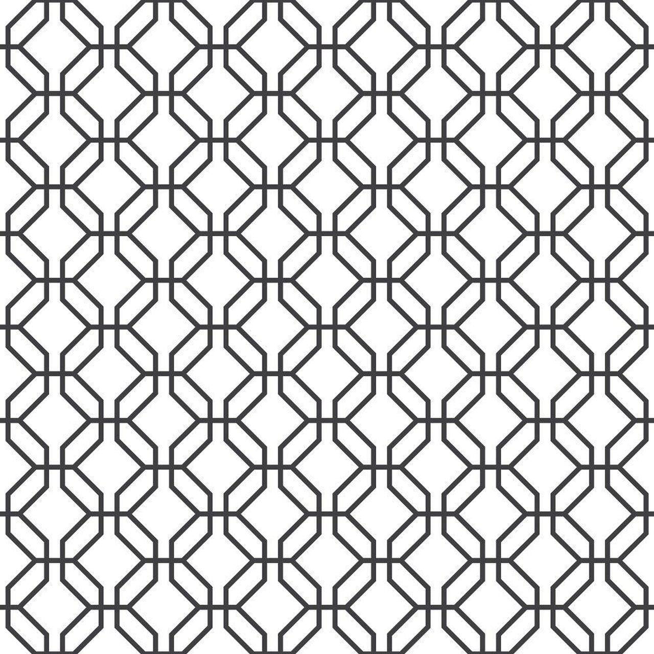 G78525 Trellis Negative Secret Garden Wallpaper by Galerie