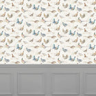 Game Birds Cream Wallpaper by Voyage Maison | GAMEBIR/WPO/CRE