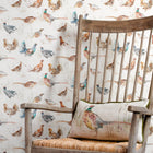 Game Birds Cream Wallpaper by Voyage Maison | GAMEBIR/WPO/CRE