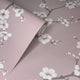 Apple Blossom Pink Fresco Wallpaper