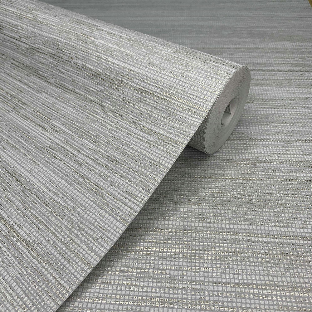 111297 Gilded Texture Pearl Boutique Wallpaper By Graham & Brown