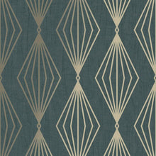 111313 Marquise Geo Emerald Boutique Wallpaper By Graham & Brown