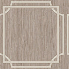 GB 2916 Grasscloth Geometric Natural Beige Wallpaper by Belgravia Zambaiti Parati