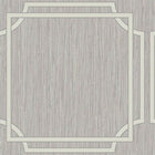 GB 2917 Grasscloth Geometric Silver Wallpaper by Belgravia Zambaiti Parati