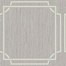 GB 2917 Grasscloth Geometric Silver Wallpaper by Belgravia Zambaiti Parati