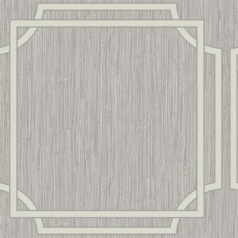 GB 2917 Grasscloth Geometric Silver Wallpaper by Belgravia Zambaiti Parati