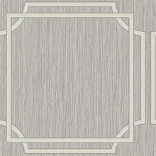 GB 2917 Grasscloth Geometric Silver Wallpaper by Belgravia Zambaiti Parati