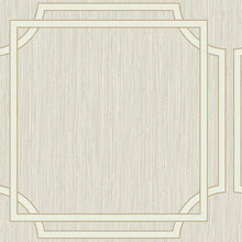 GB 2918 Grasscloth Geometric Cream Wallpaper by Belgravia Zambaiti Parati