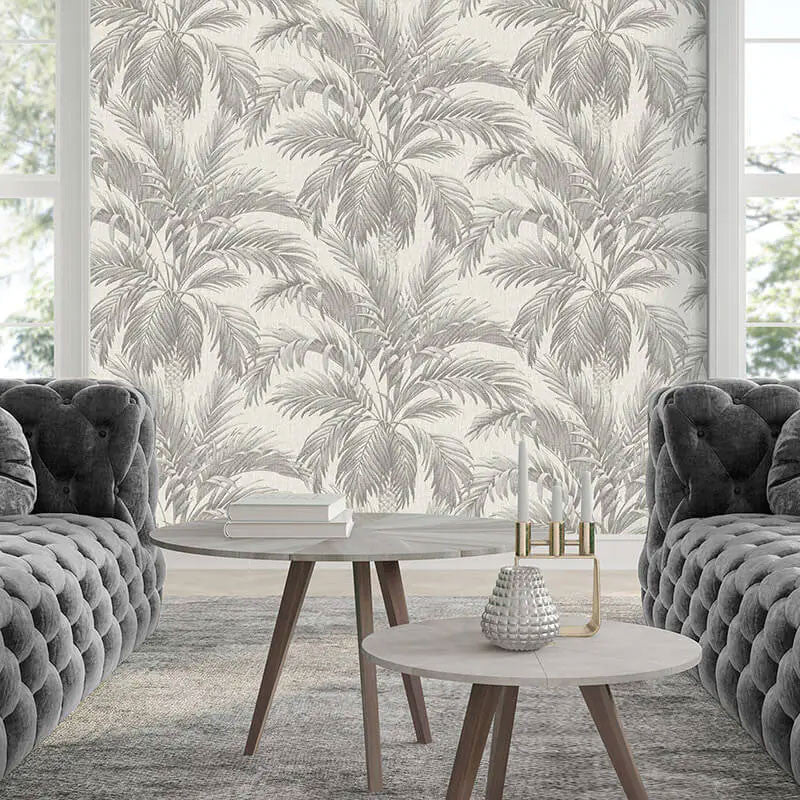 GB 9002 Palm Mono Wallpaper By Belgravia Zambaiti Parati