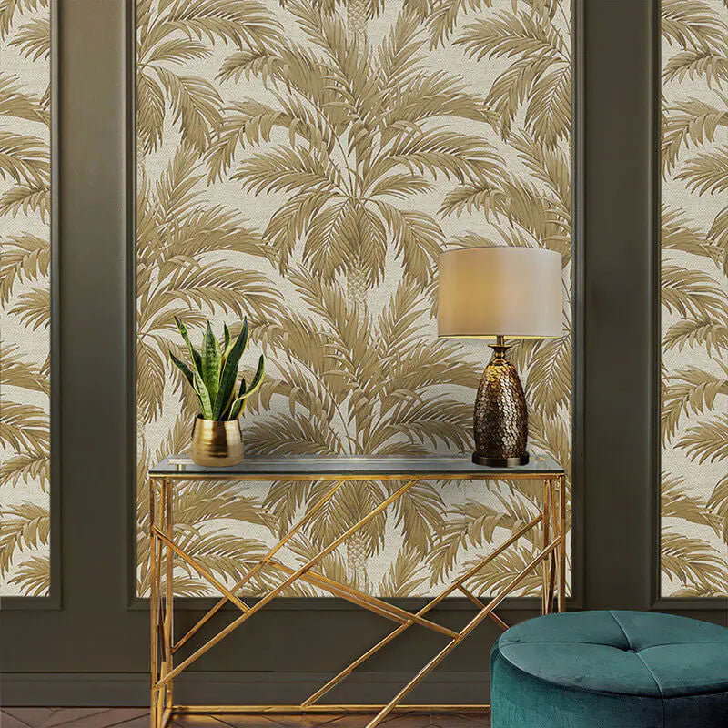 GB 9003 Palm Gold Wallpaper By Belgravia Zambaiti Parati
