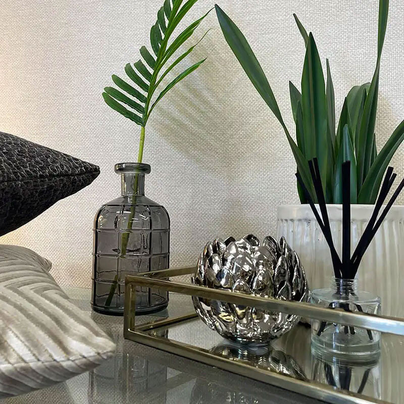 GB 9006 Palm Texture Cream Wallpaper By Belgravia Zambaiti Parati