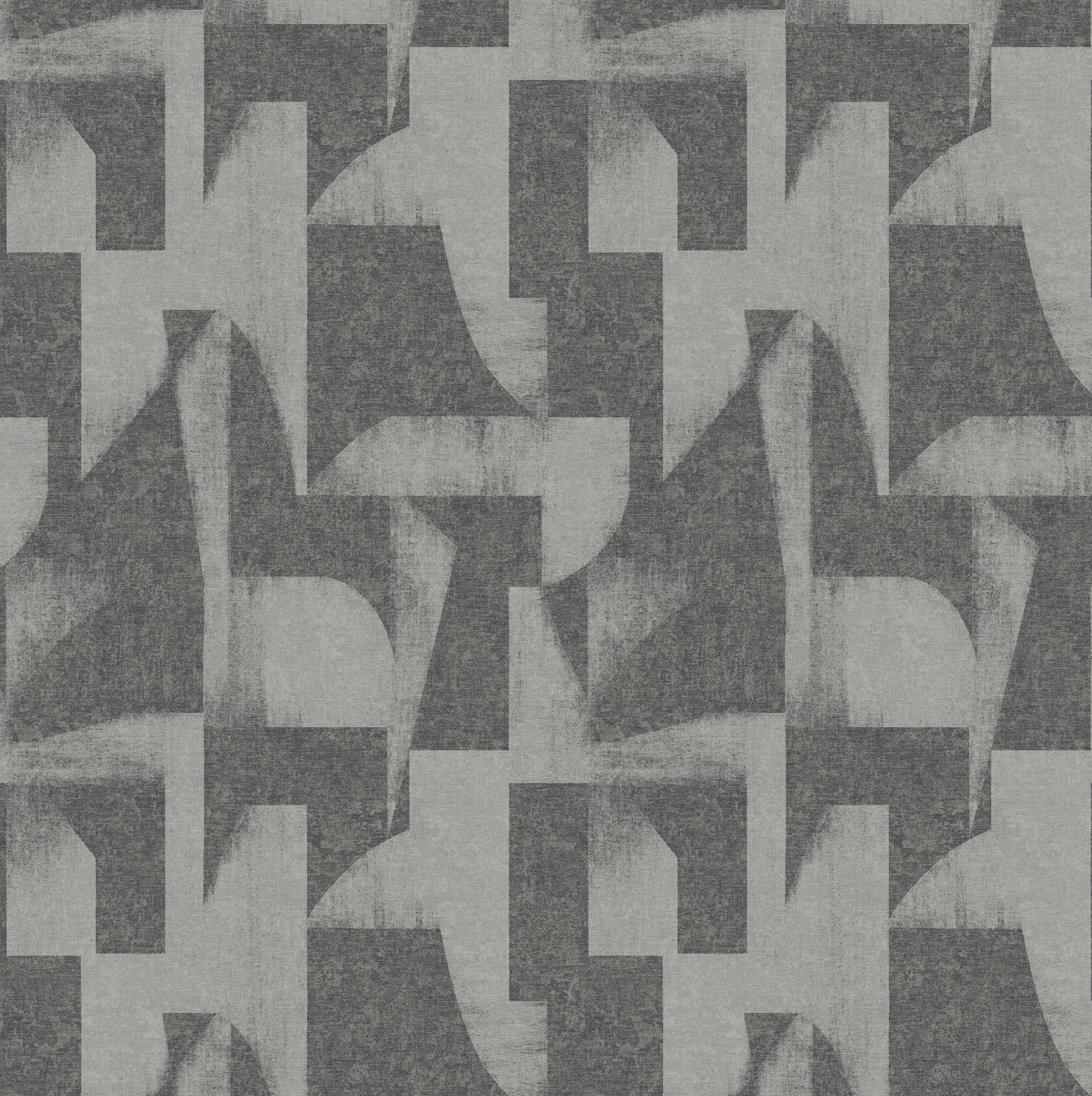 GE02411 Chillon Liquorice Wallpaper by Sketch Twenty 3