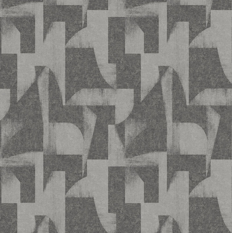 GE02411 Chillon Liquorice Wallpaper by Sketch Twenty 3