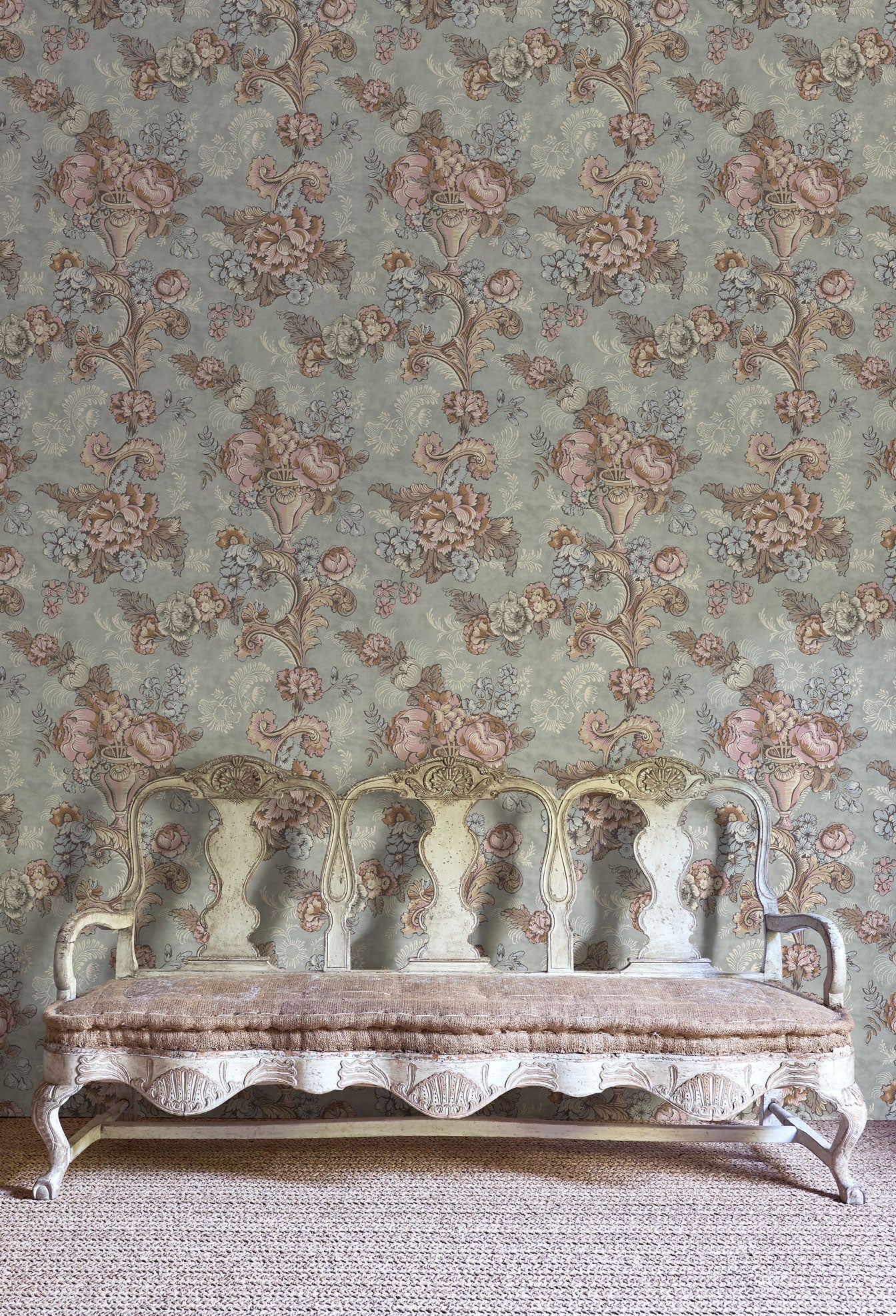 LW 379 648 Georgia Pot Pourri Wallpaper by Lewis & Wood