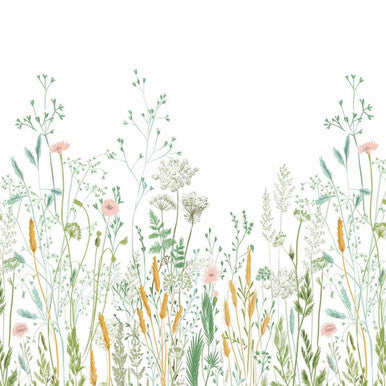 Herbarium Small Panel Green Life 2 Wallpaper by Caselio