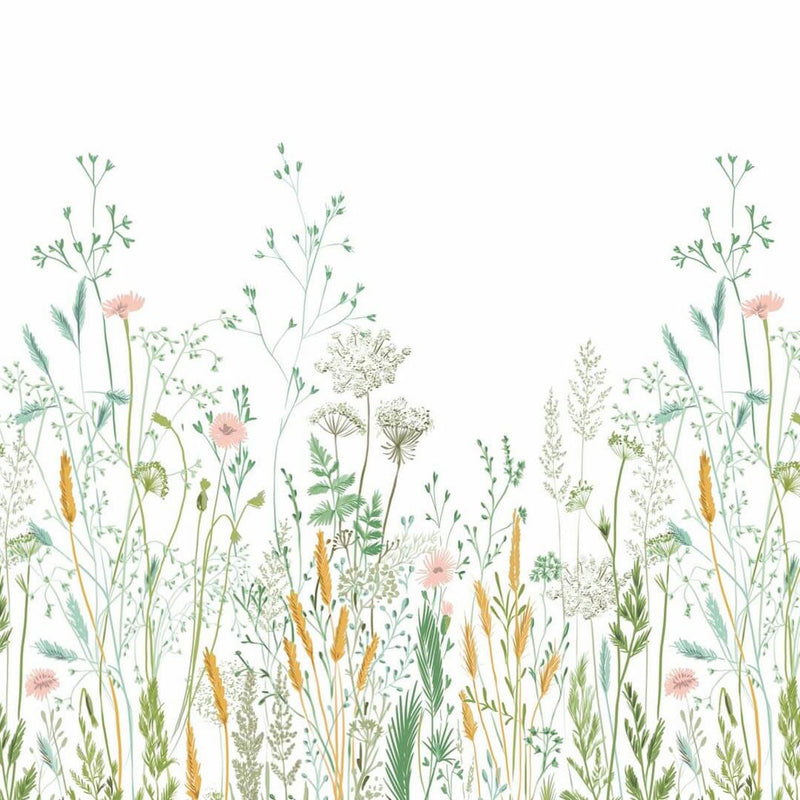 GNL105390404 Herbarium Large Panel Green Life 2 Wallpaper by Caselio