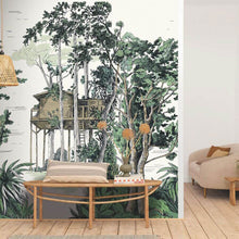 GNL105420405 The Garden Shed Small Panel Green Life 2 Wallpaper by Caselio