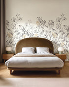 Florescence Noir Et Blanc Moonlight 3 Mural by Caselio