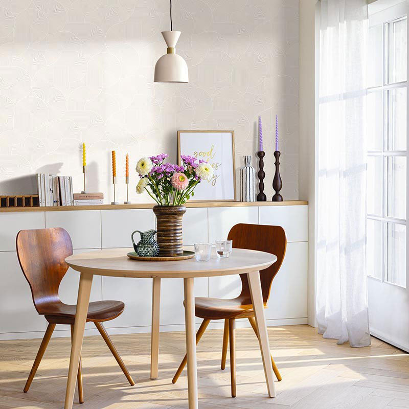 GPC105510999 Circle Graphic Wallpaper by Caselio