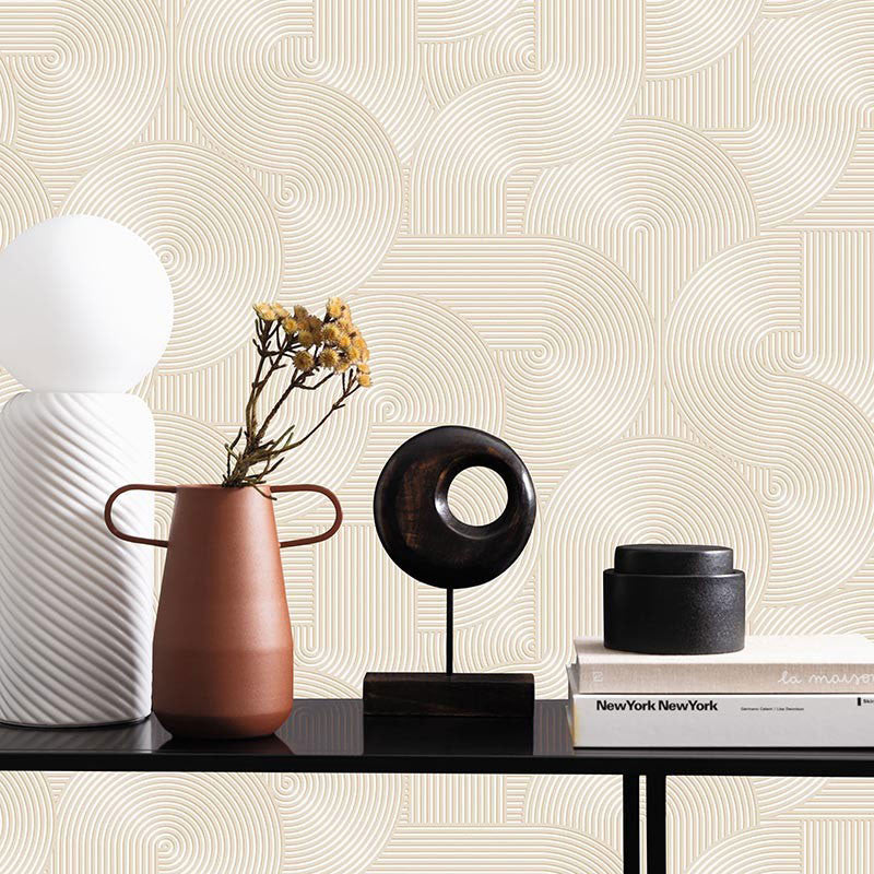 GPC105511187 Circle Graphic Wallpaper by Caselio