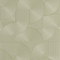 Circle Vert Kaki Graphic Wallpaper by Caselio