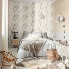 GPC68521289 Linen Uni Graphic Wallpaper by Caselio