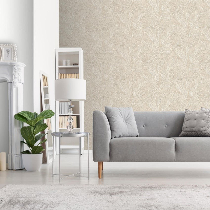 GR322102 Tropical Palm Leaf by Wallpaper by Design ID