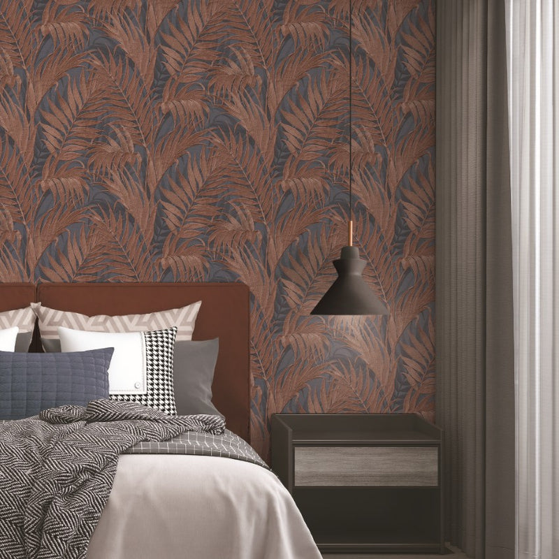 GR322109 Tropical Palm Leaf by Wallpaper by Design ID