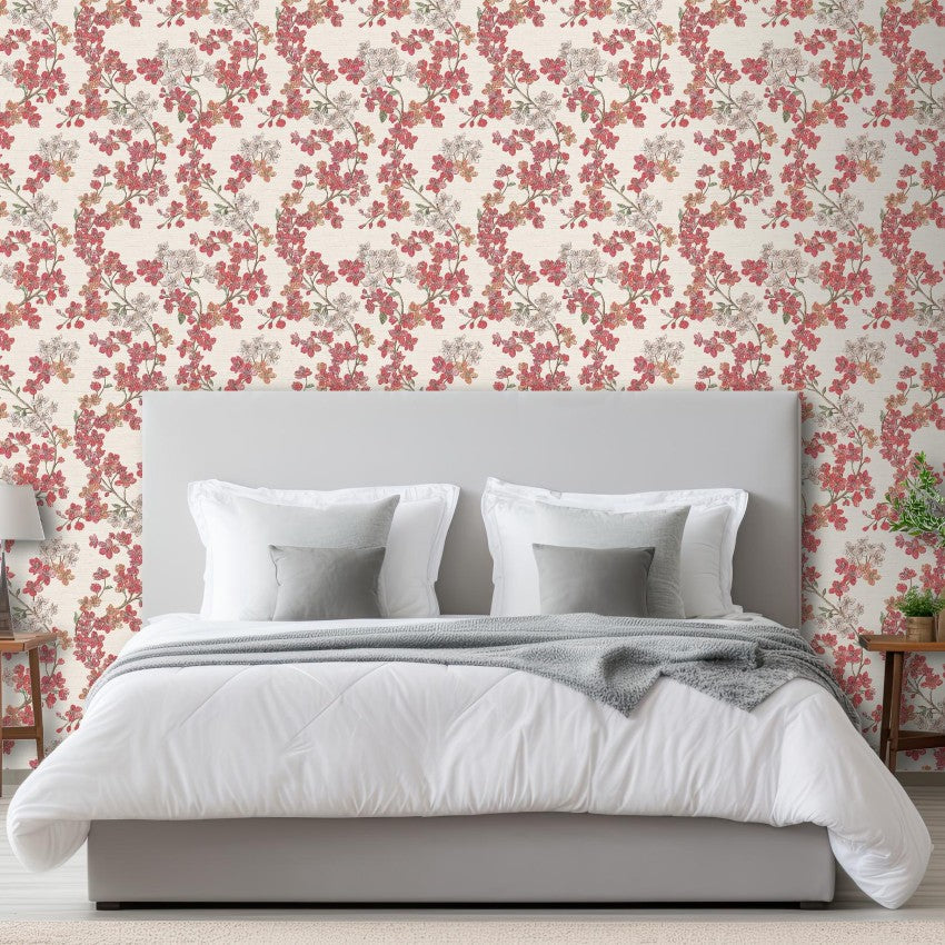 GR322203 Cherry Blossom by Wallpaper by Design ID