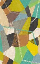 GRA50105W Abstract Geo Jade Riot Wallpaper by Ohpopsi