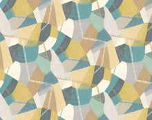 GRA50106W Abstract Geo Smoke & Latte Wallpaper by Ohpopsi