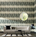 GRA50113W Strata Obsidian Wallpaper by Ohpopsi