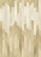 GRA50114W Strata Parchment Wallpaper by Ohpopsi