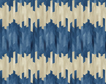 GRA50116W Strata Indigo Wallpaper by Ohpopsi