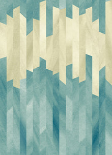 GRA50117W Strata Seafoam Wallpaper by Ohpopsi