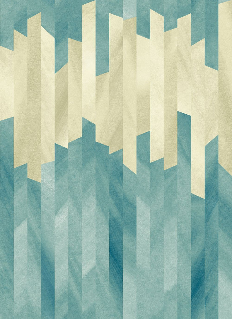 GRA50117W Strata Seafoam Wallpaper by Ohpopsi