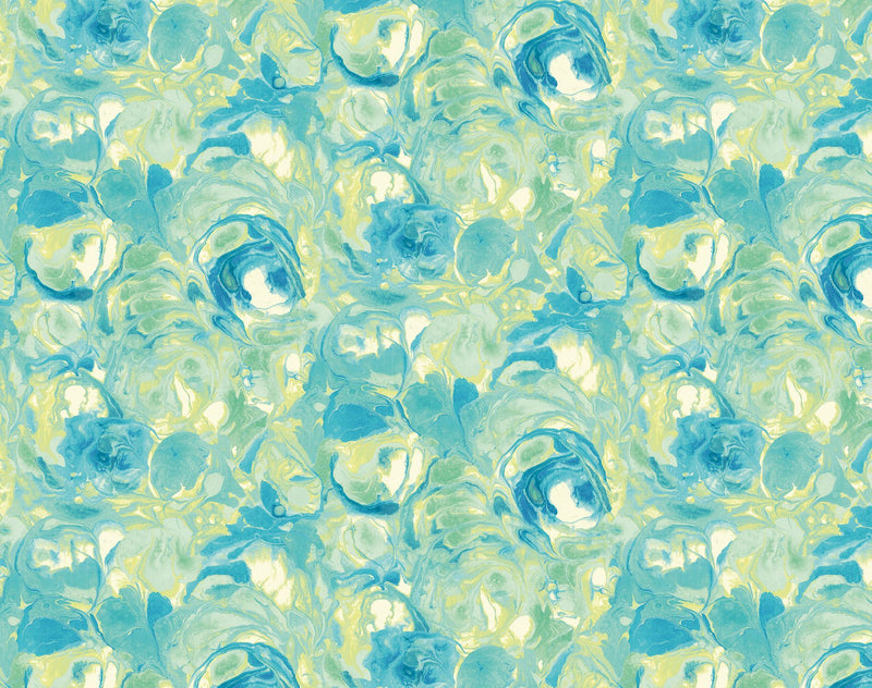 GRA50118W Venetian Sapphire Swirl Wallpaper by Ohpopsi