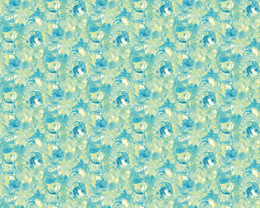 GRA50118W Venetian Sapphire Swirl Wallpaper by Ohpopsi