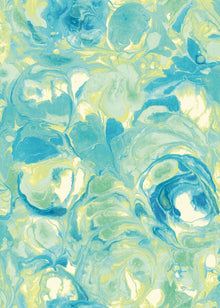 GRA50118W Venetian Sapphire Swirl Wallpaper by Ohpopsi