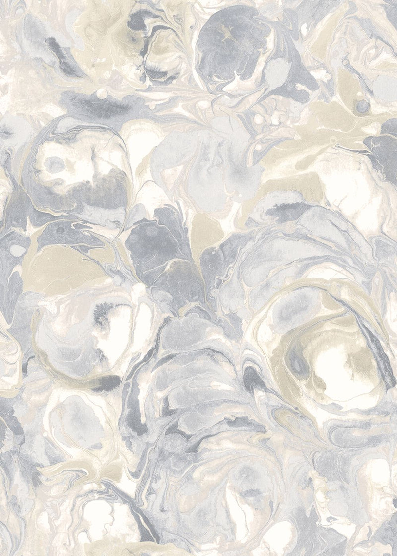 GRA50120W Venetian Cloud Swirl Wallpaper by Ohpopsi