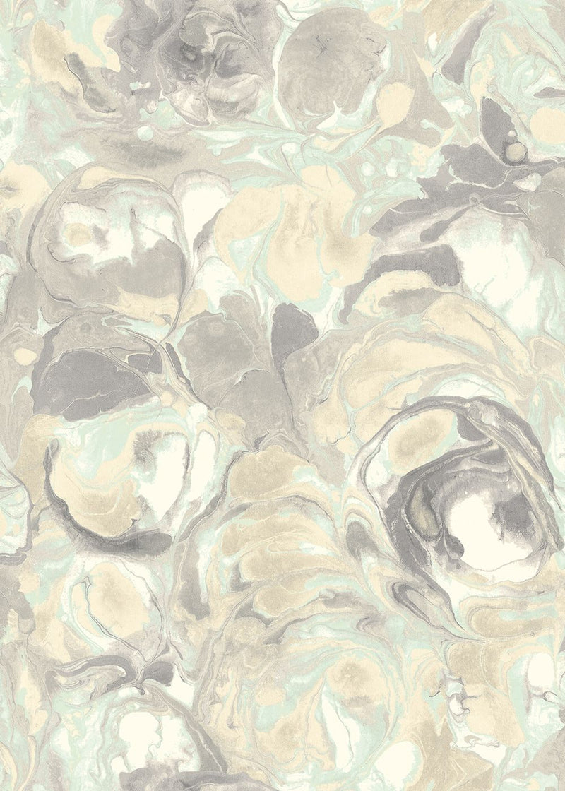 GRA50122W Venetian Linen Swirl Wallpaper by Ohpopsi