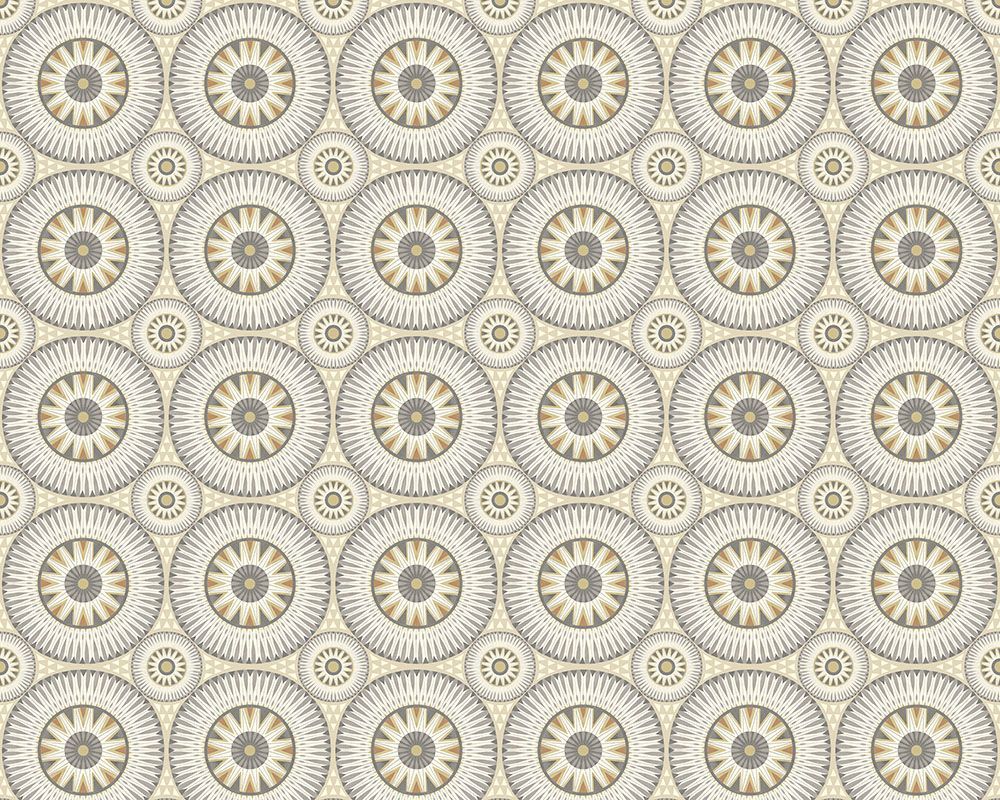 GRA50123W Large Ellipse Fossil Wallpaper by Ohpopsi