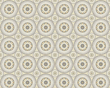 GRA50123W Large Ellipse Fossil Wallpaper by Ohpopsi