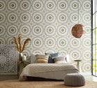 GRA50123W Large Ellipse Fossil Wallpaper by Ohpopsi