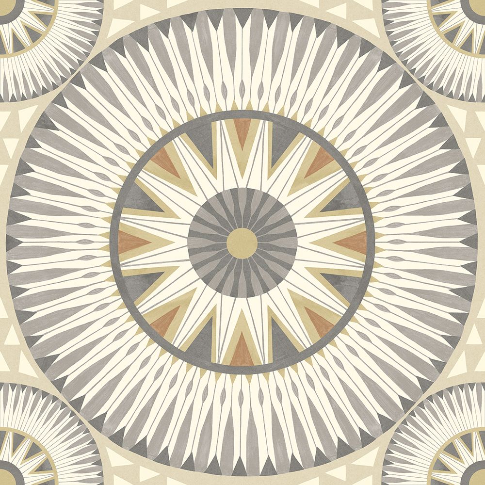GRA50123W Large Ellipse Fossil Wallpaper by Ohpopsi